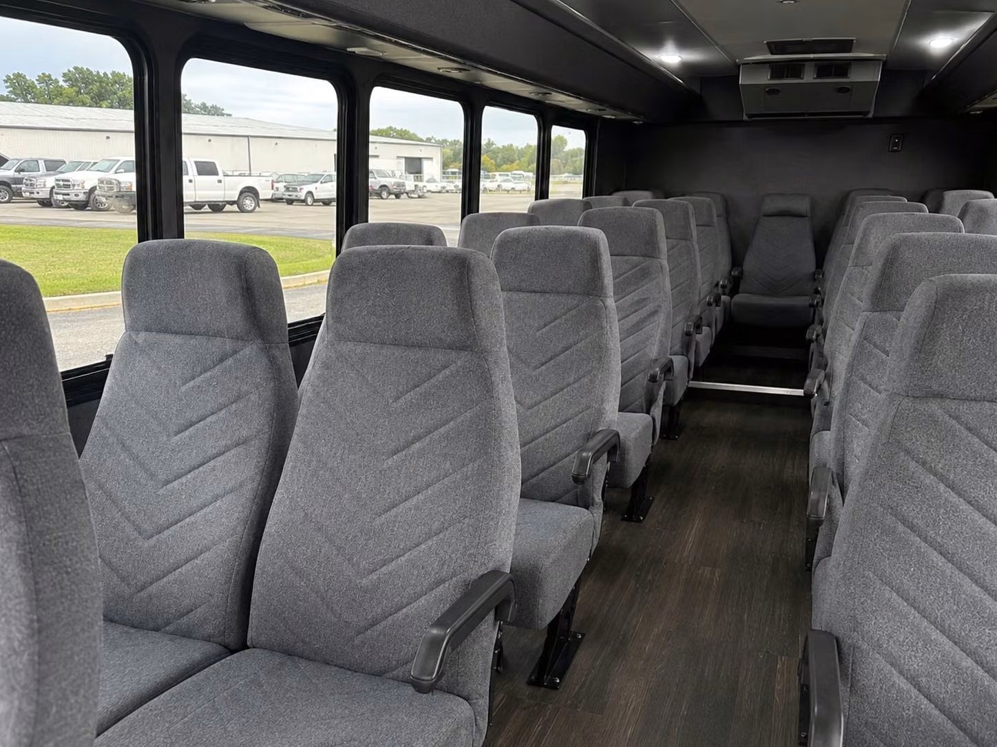 20 passenger minibus interior