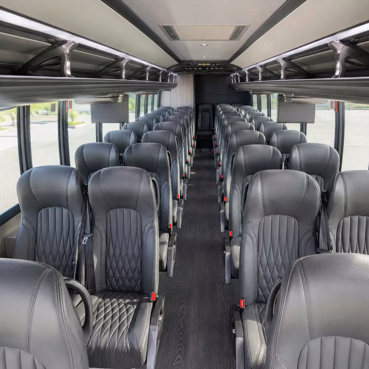 25 passenger minibus inside