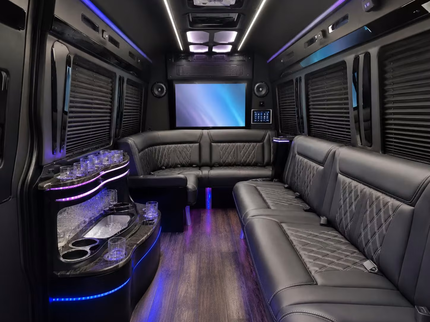 bus rental options for newark trips