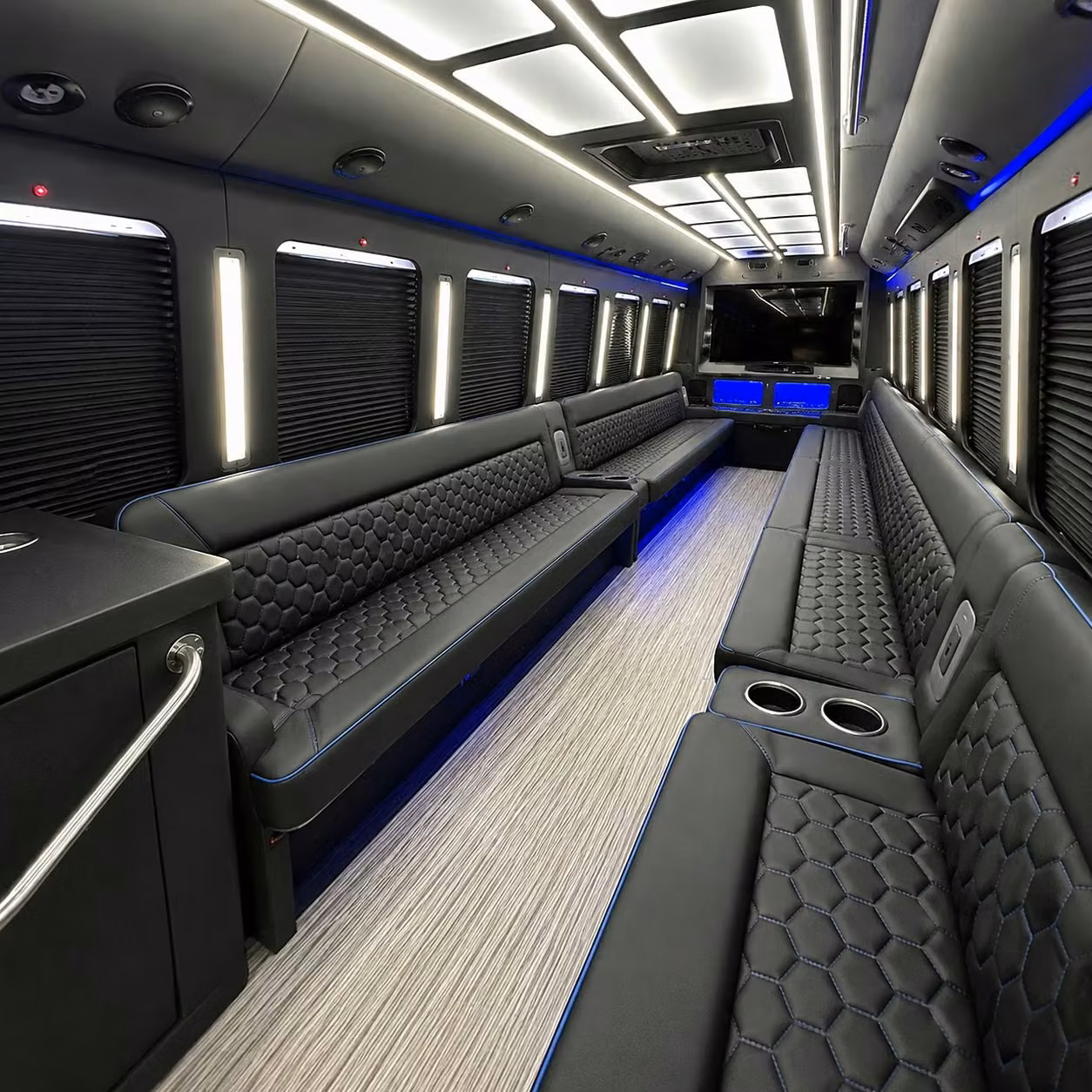 party bus interior