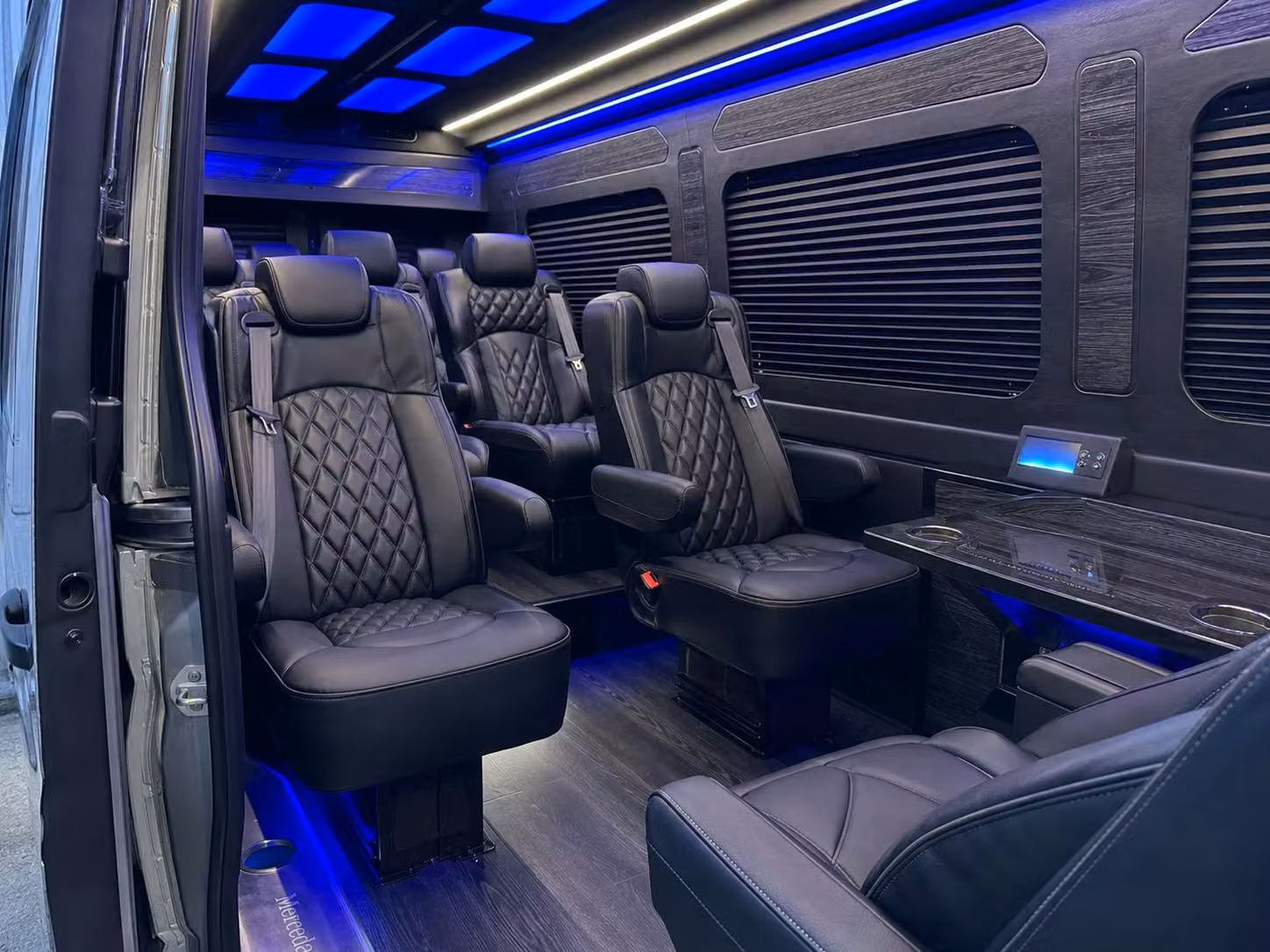 sprinter van transportation for groups and events across newark