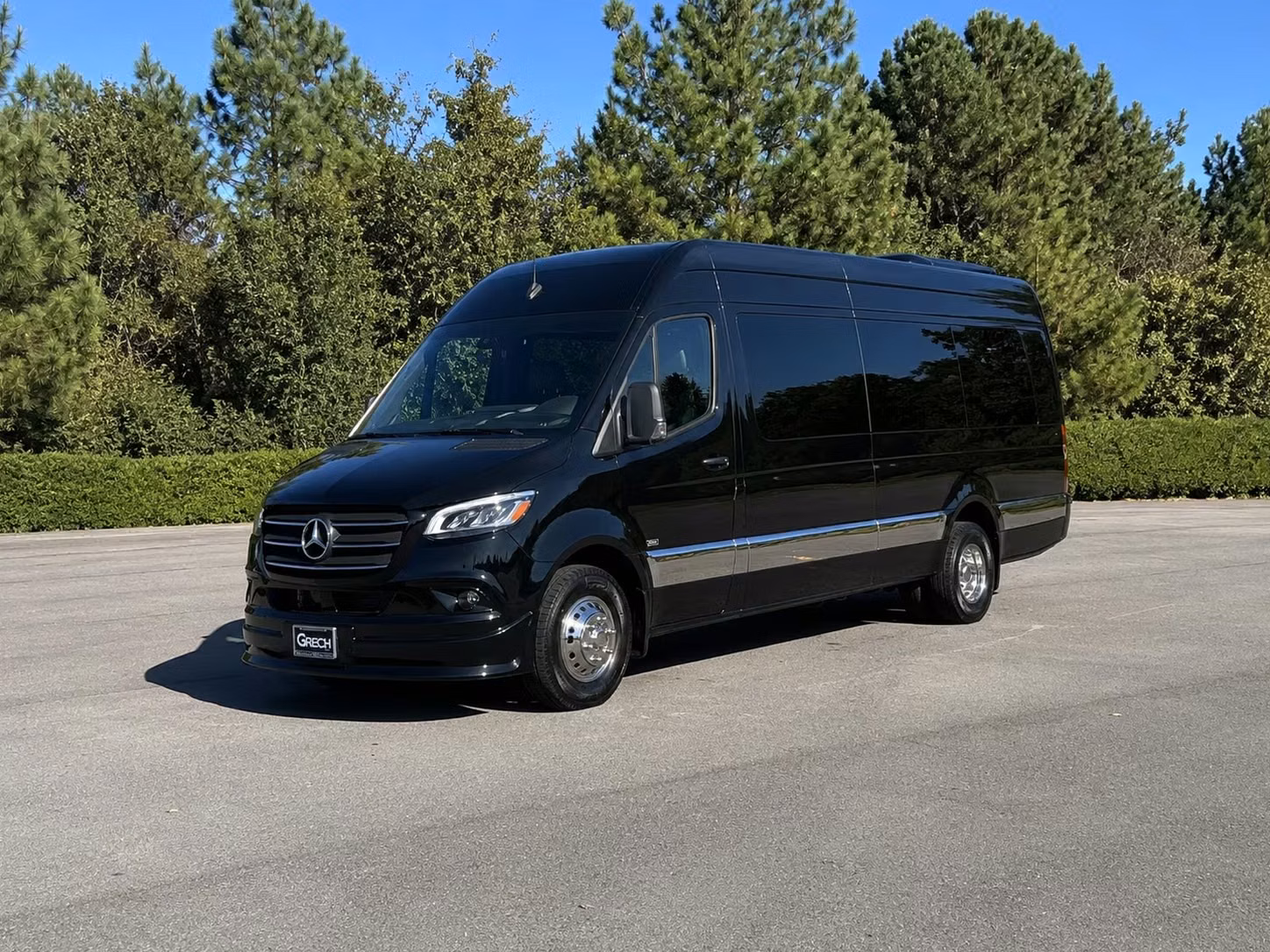 sprinter van with driver