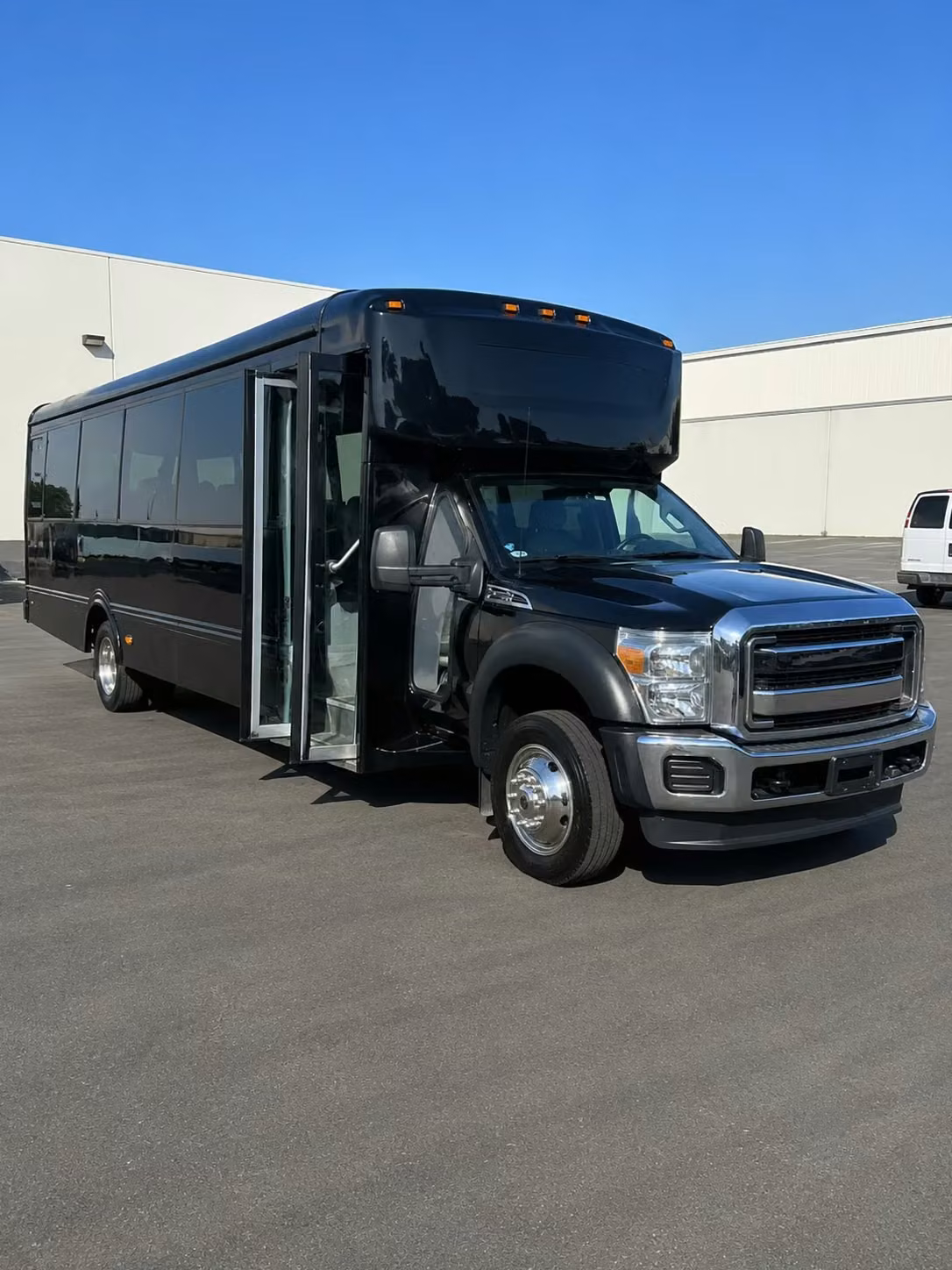 start the show early with a party bus pickup in newark