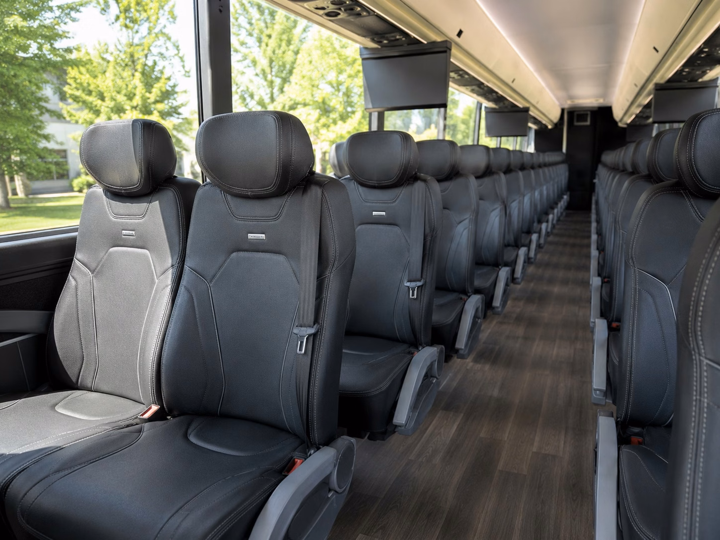 these newark airport wedding transfer buses make destination wedding travel effortless